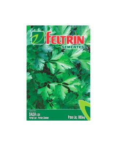 Semente De Salsa Lisa Graúda Portuguesa 100g Feltrin