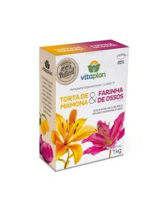 Fertilizante Torta De Mamona E Farinha De Osso 1kg