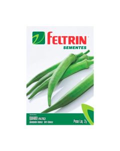 Semente De Quiabo Valença 1kg Feltrin