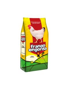 Ração Frango Engorda 20kg Triturada