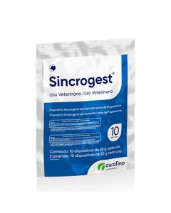 Sincrogest Intravaginal 10 Dispositivos De 20g