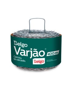 Arame Farpado Varjão 400m Fio 14