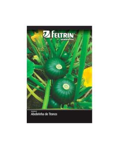 Sementes De Abobrinha De Tronco Redonda Verde Golden - Feltrin