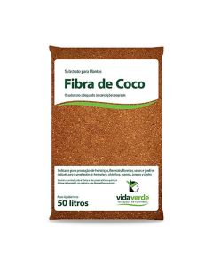 Substrato Fibra De Coco 50 Litros