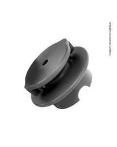 Isolador Roldana C/Garra Pret.6e/H (447) Guachuka